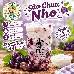 SỮA CHUA NHO