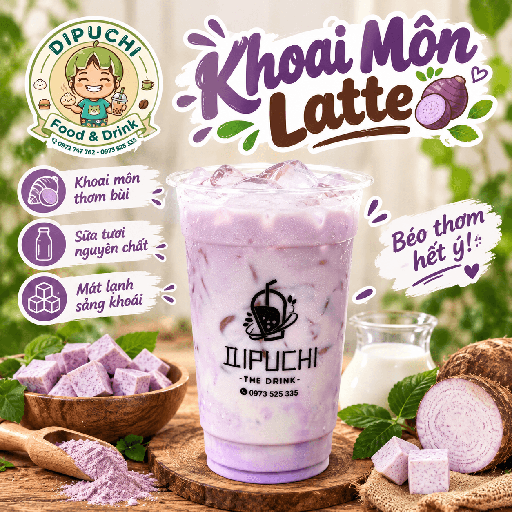 KHOAI MÔN LATTE
