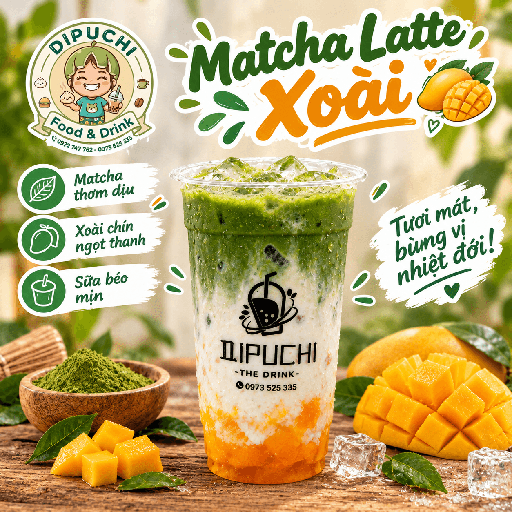 MATCHA LATTE XOÀI